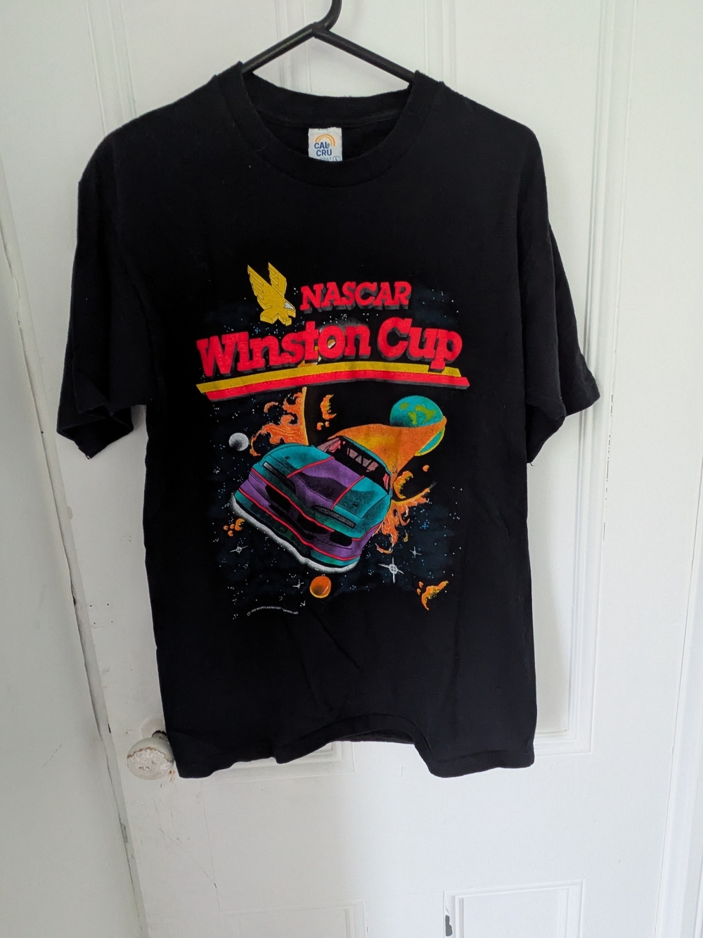 Vintage '93 Nascar Black World Tour Tee